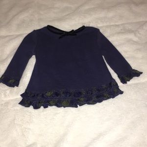 Ruffled Thermal shirt